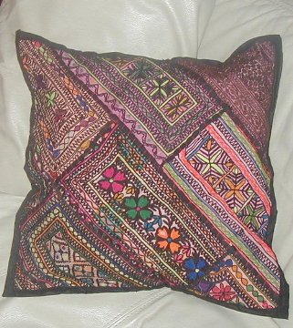 Kuchi Embroidery cushion